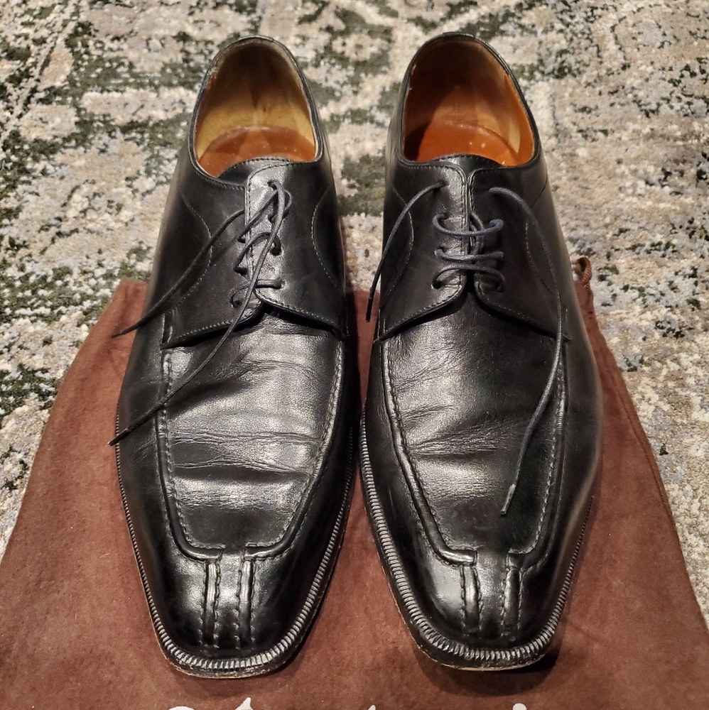 Black Label A.Testoni Lace-Up Shoe